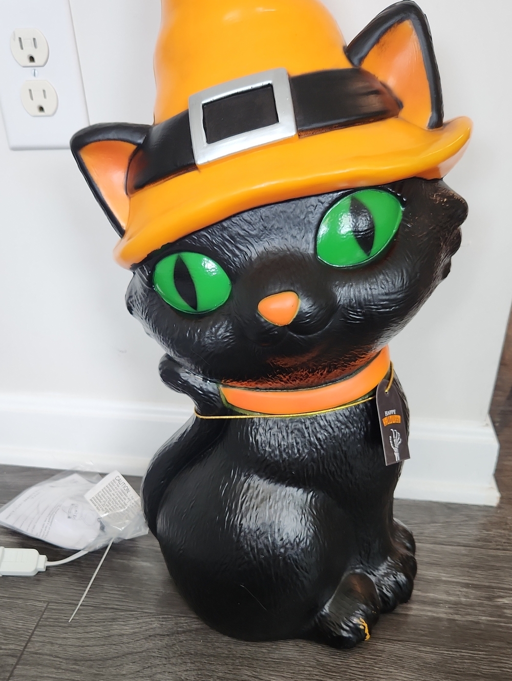 Halloween Black Cat Blowmold